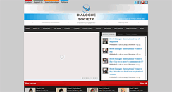 Desktop Screenshot of dialoguesociety.org